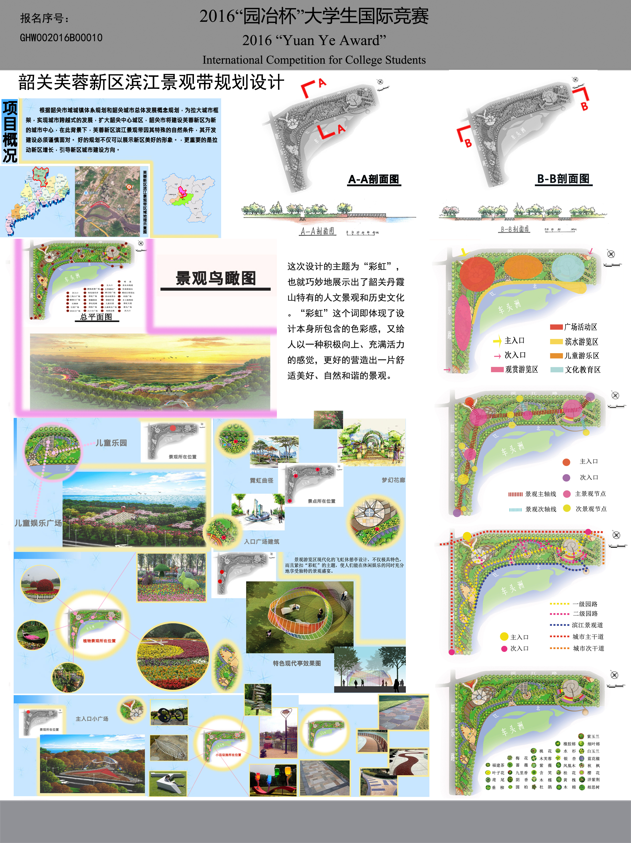 韶关市芙蓉新区滨江景观带规划设计