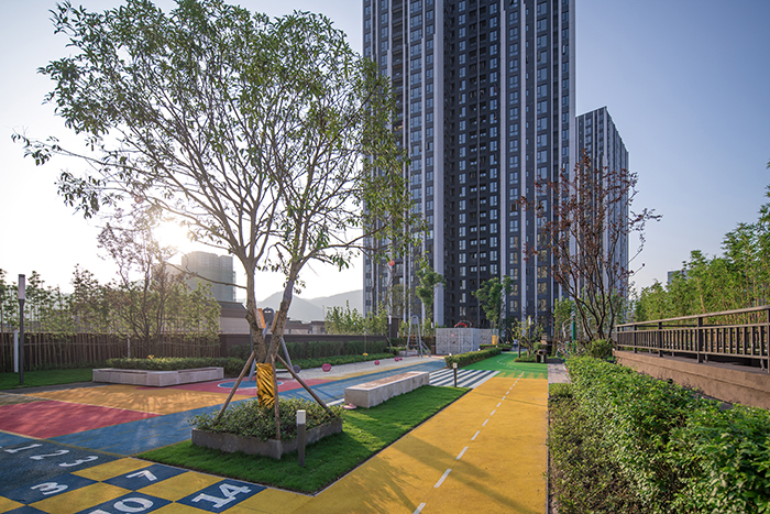 龙湖U城天街屋顶花园