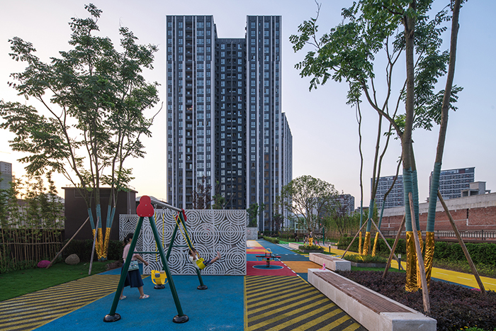 龙湖U城天街屋顶花园