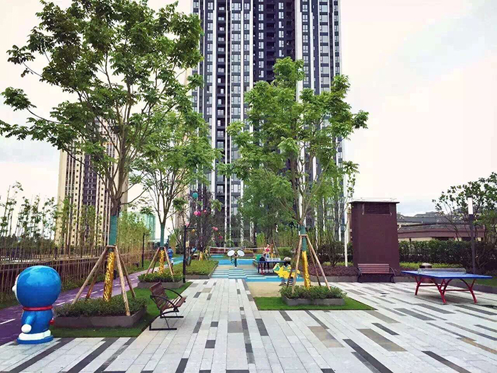 龙湖U城天街屋顶花园