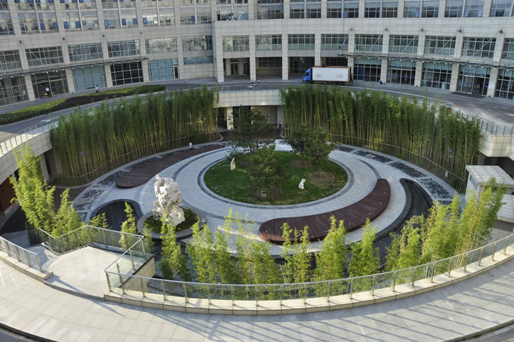 北京大学国际医院景观工程设计