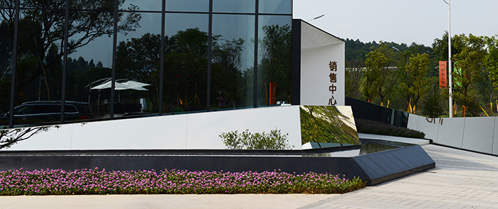 镜面成像材料在景观设计中的应用