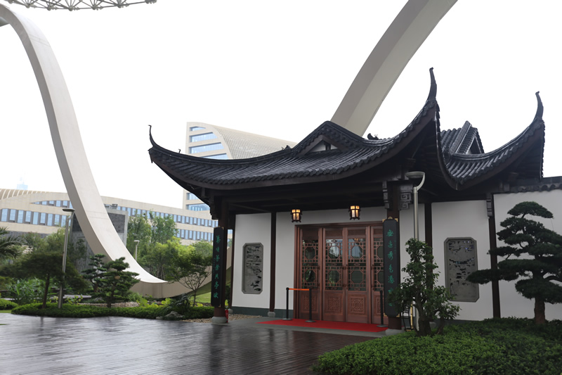 杭州国际博览中心屋面园林绿化工程