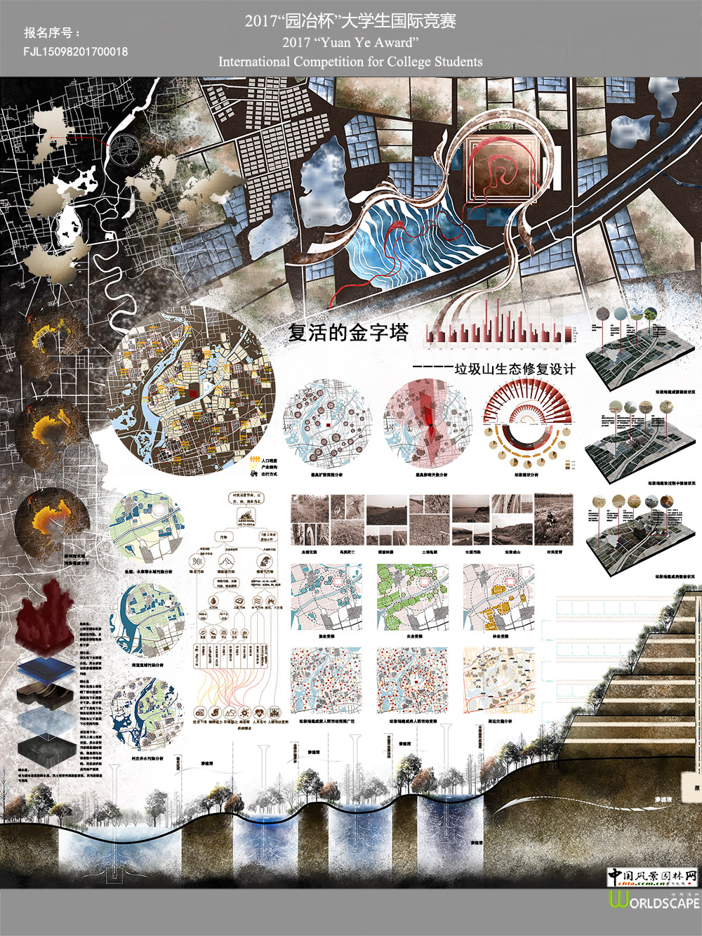 复活的金字塔——垃圾山生态修复设计