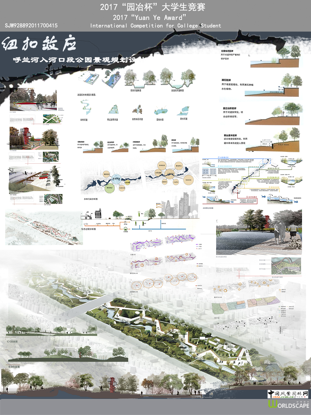 纽扣效应——呼兰河入河口段公园景观规划设计