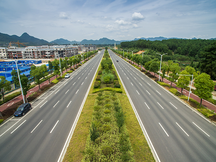 遵义市新薄新区6号路（长征大道）道路景观工程及配套工程