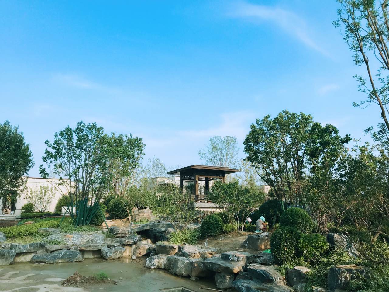 天津誉峰园示范区园林景观工程