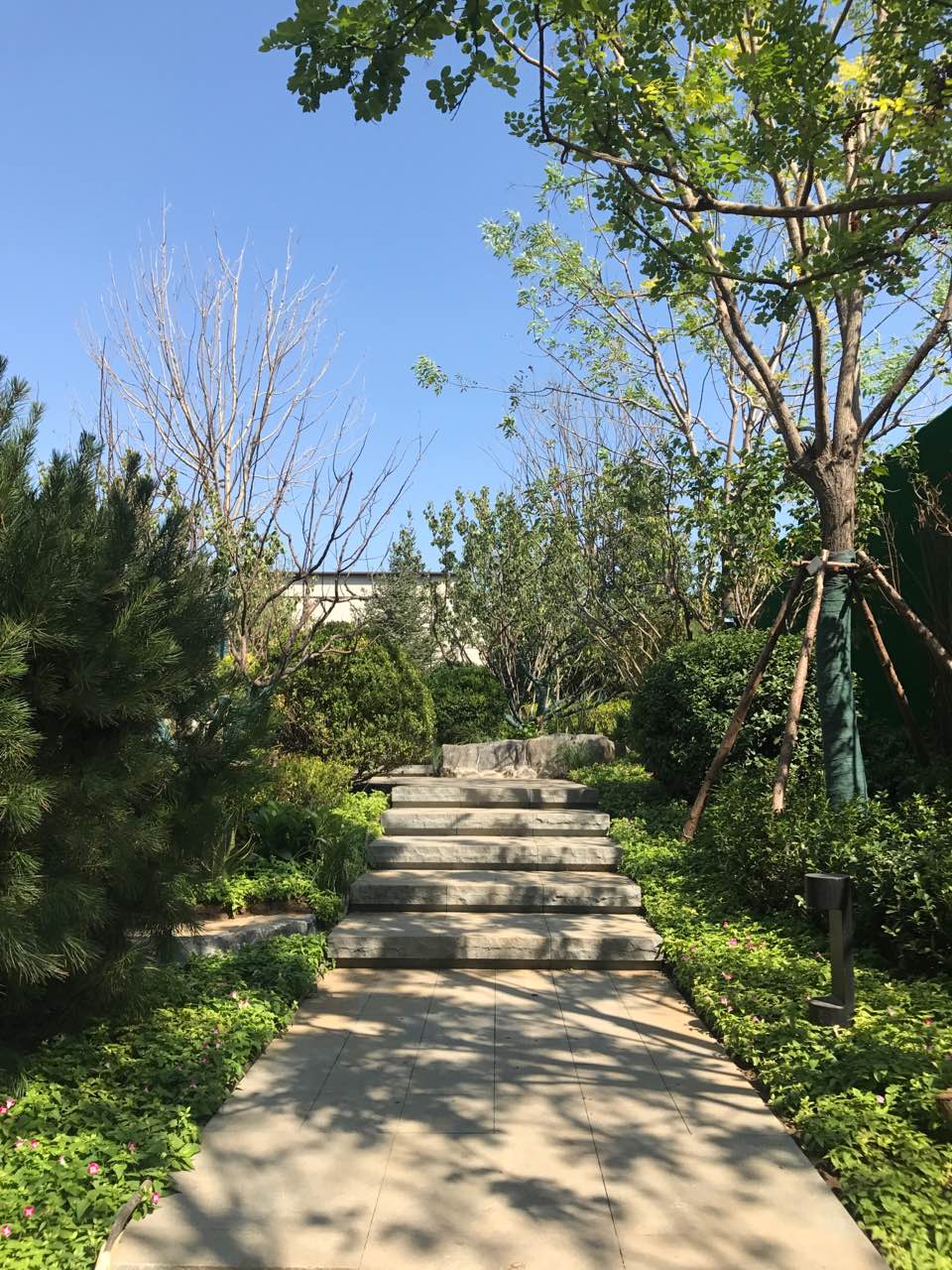 天津誉峰园示范区园林景观工程
