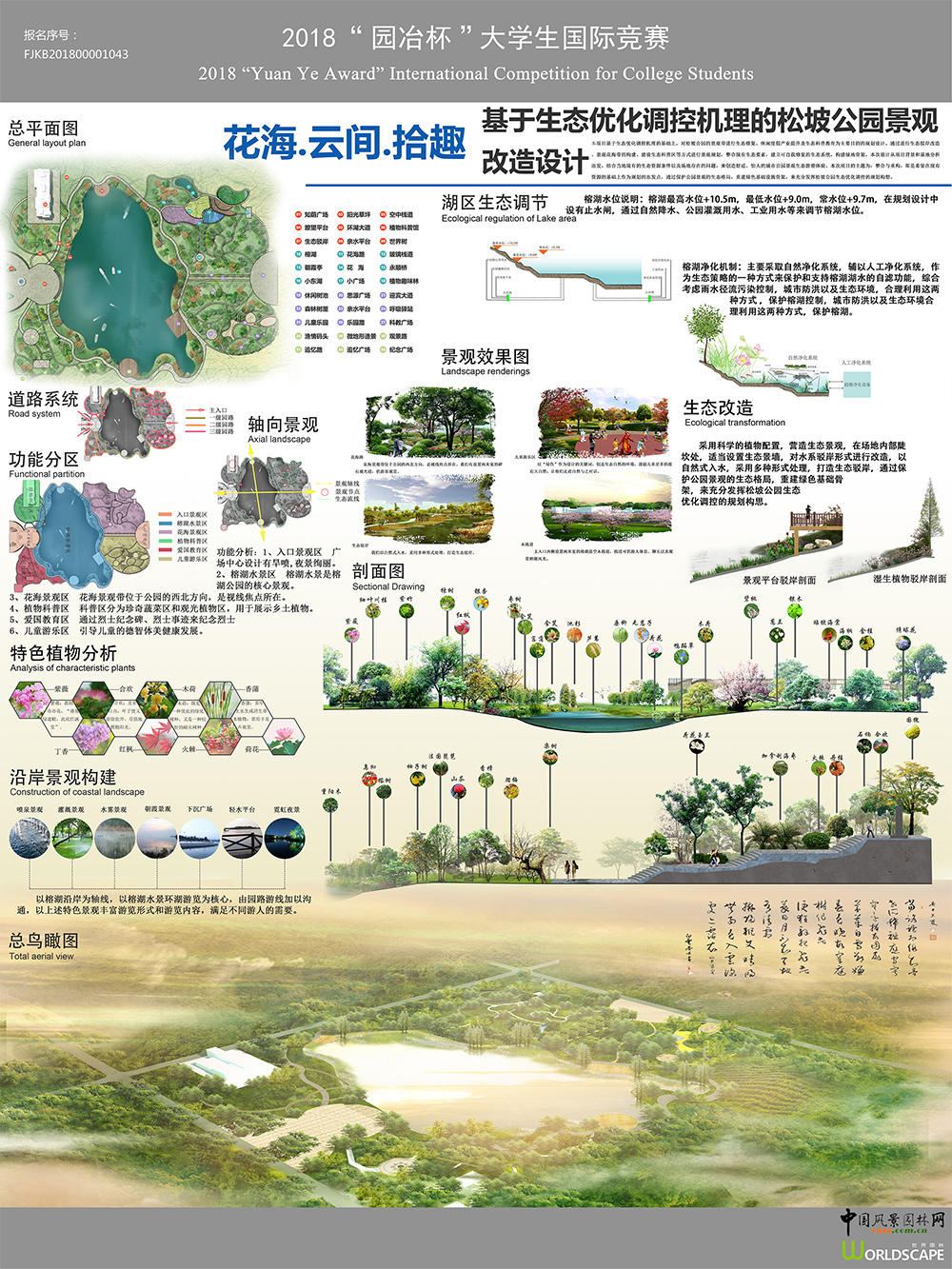 花海·云间·拾趣——基于生态优化调控机理的松坡公园景观改造设计