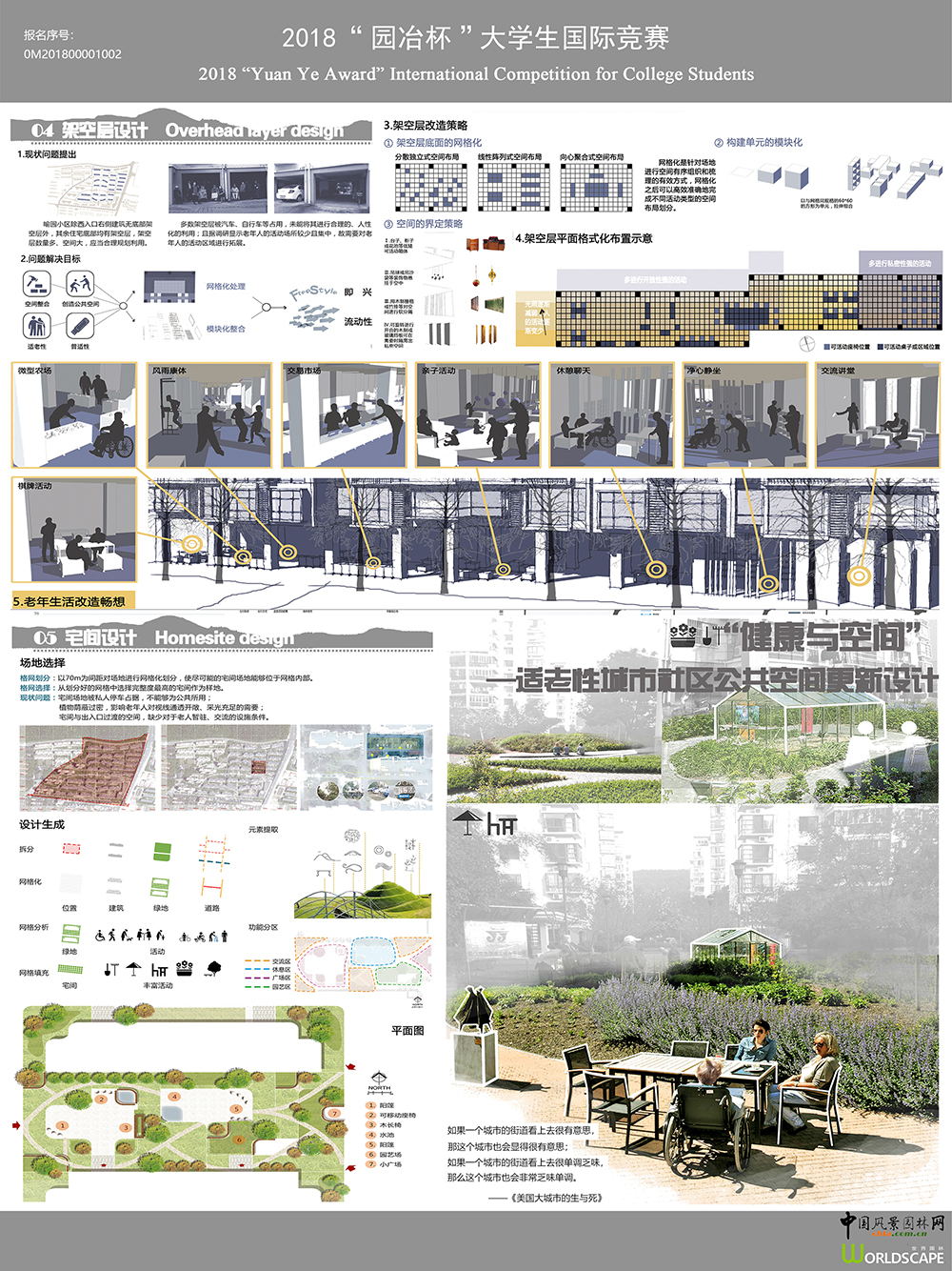 “健康与空间”——适老性城市社区公共空间更新设计