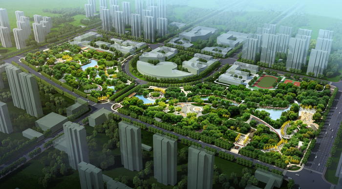 天津市双青公园景观设计