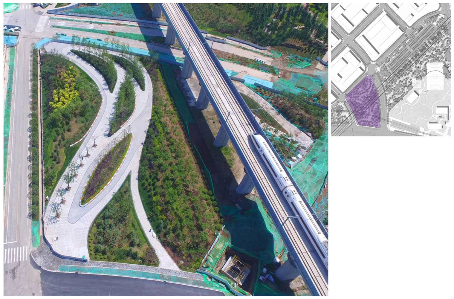 西咸国际文化教育园沙河廊道试验段景观设计