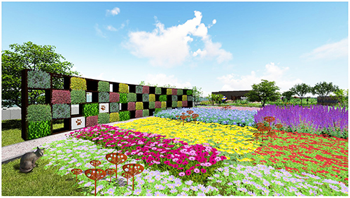 北京工业大学附属中学低碳屋顶花园
