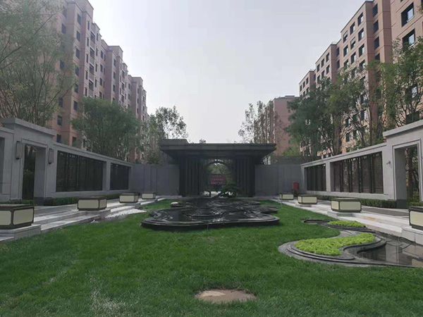 北京丰台桥南王庄子居住项目园林景观工程