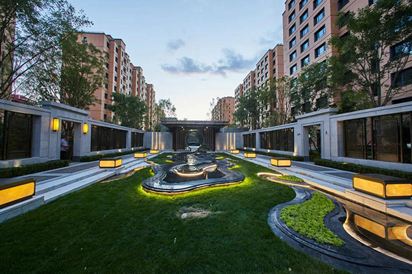 北京丰台桥南王庄子居住项目园林景观工程