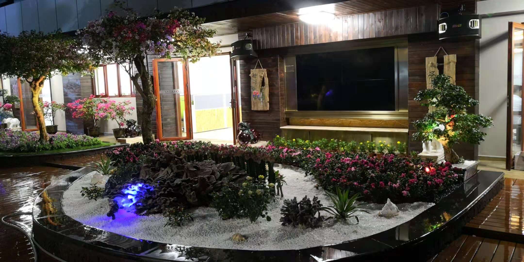 海口海涯大厦空中花园园林景观工程