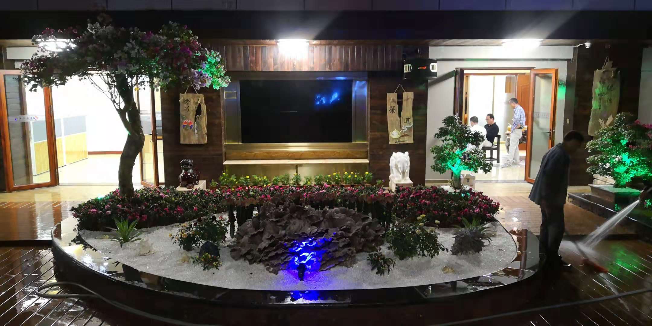 海口海涯大厦空中花园园林景观工程