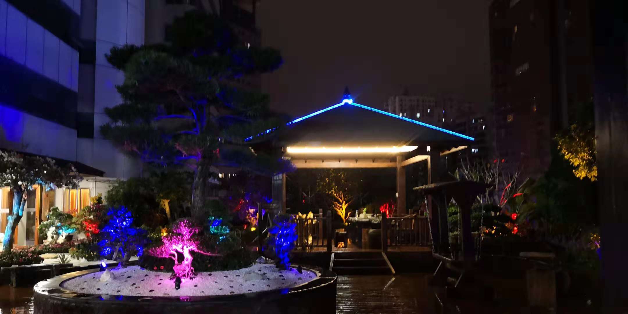 海口海涯大厦空中花园园林景观工程