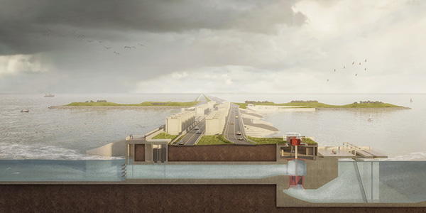 阿夫鲁戴克大堤 Afsluitdijk