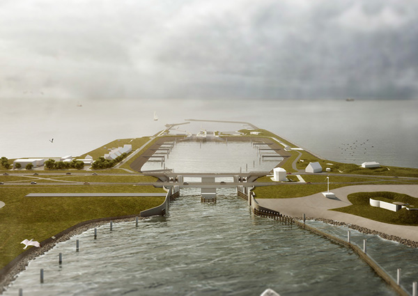 阿夫鲁戴克大堤 Afsluitdijk