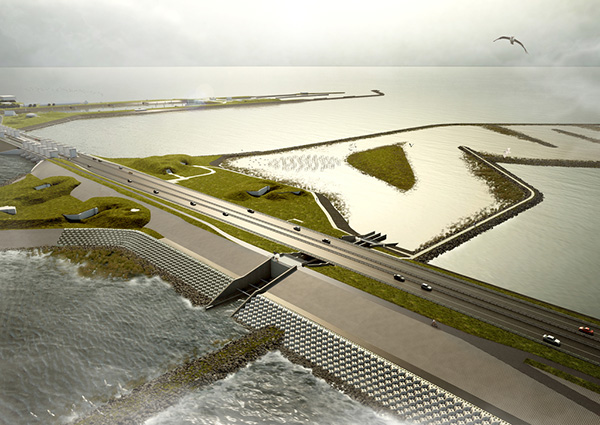 阿夫鲁戴克大堤 Afsluitdijk