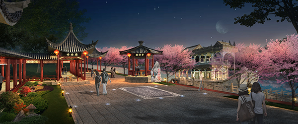大运河平面图及效果图