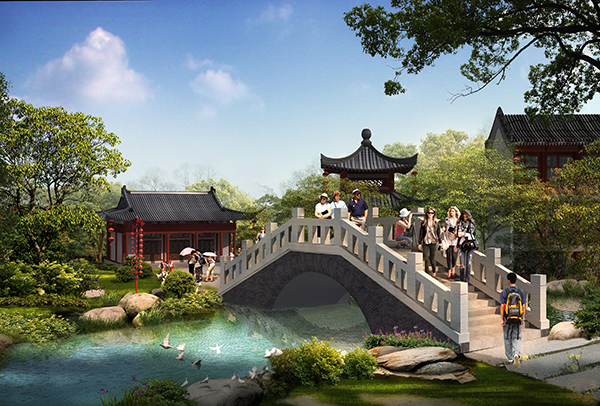 大运河平面图及效果图