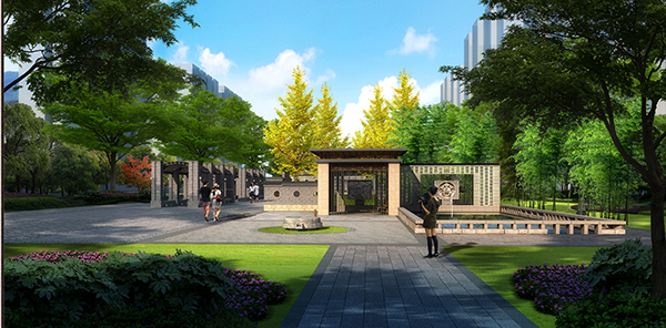石家庄市民生路文化公园景观设计