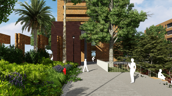 渭城区渭城中学迁址新建项目景观规划设计
