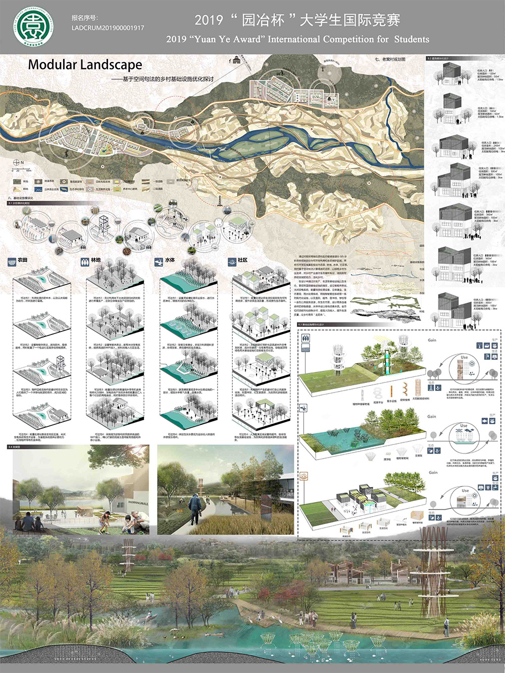 Modular Landscape——基于空间句法的乡村基础设施优化探讨
