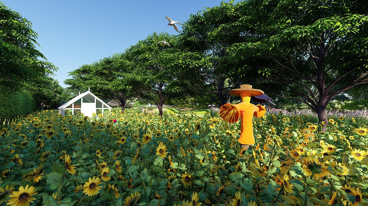 大荔县水街水景（龙泽湖）景观设计项目