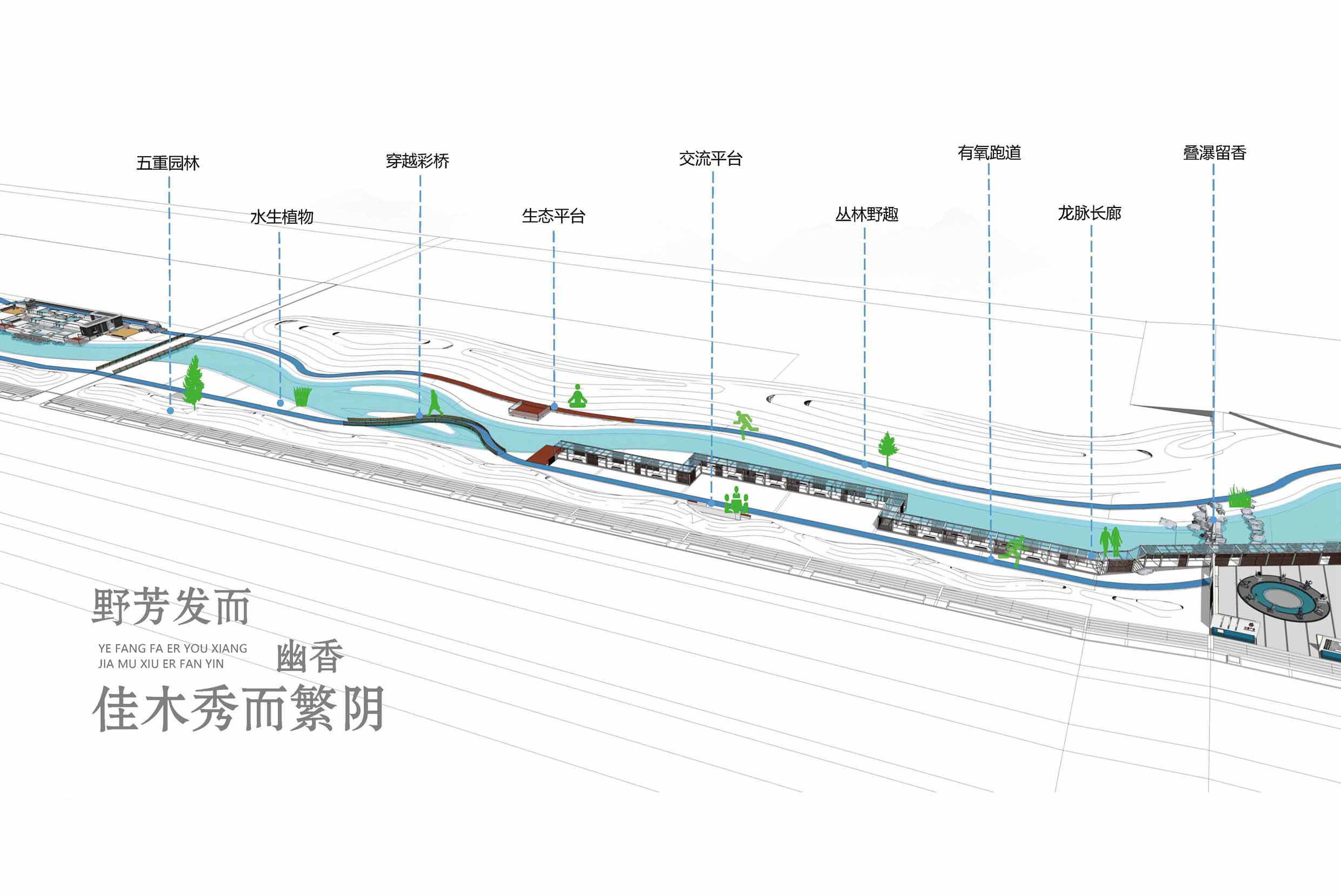 大荔县水街水景（龙泽湖）景观设计项目