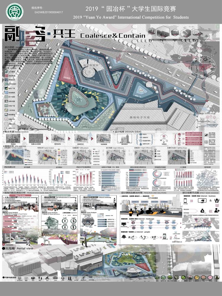 融容·共生—西安市赛格电子城广场景观设计