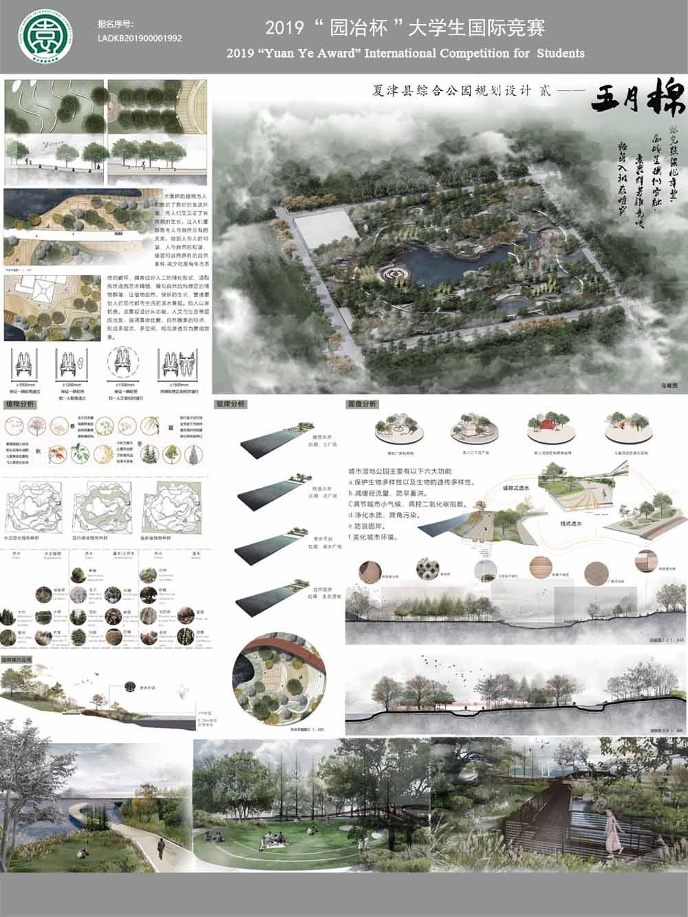 五月棉——夏津县综合公园设计