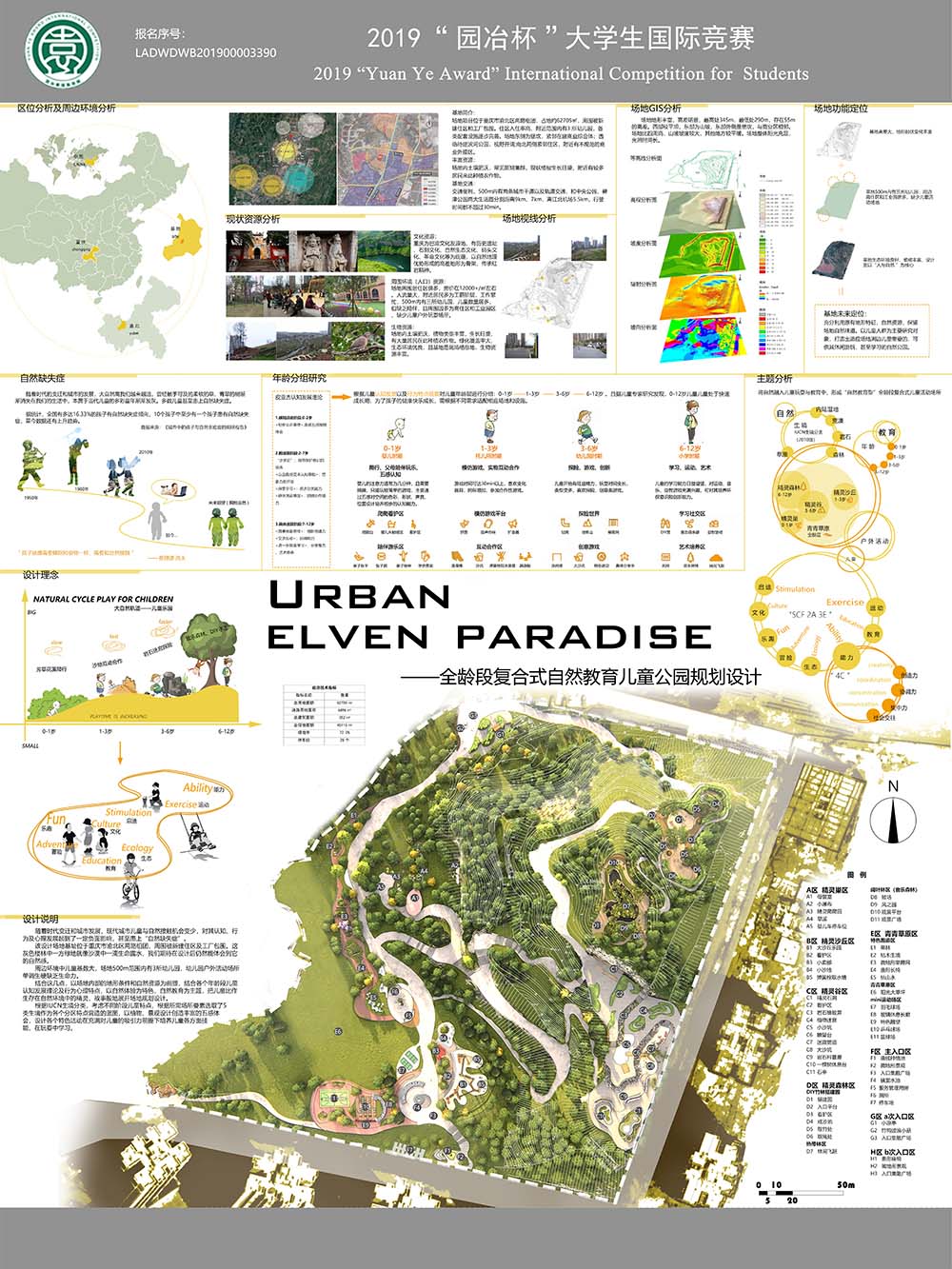 Urban elven paradise——全龄段复合式自然教育儿童公园规划设计