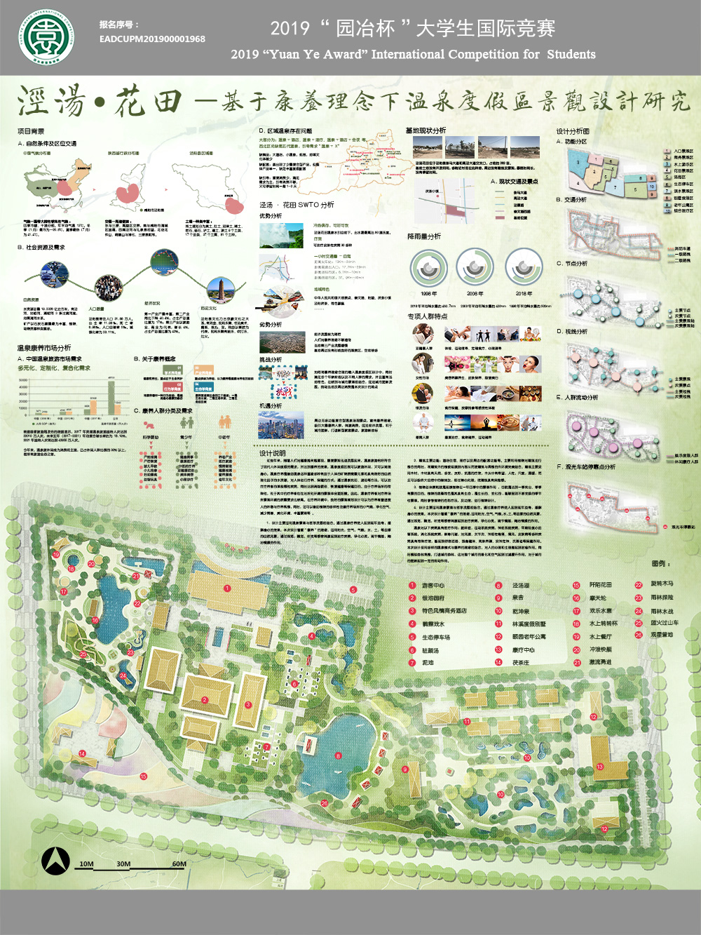 泾汤·花田—基于康养理念下温泉度假区景观设计研究
