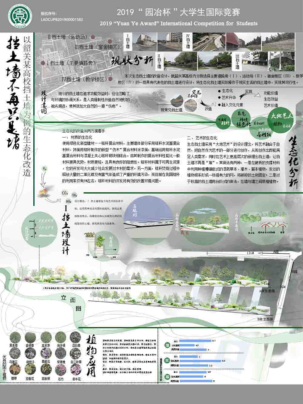 挡土墙不再只是“堵”—以韶关学院挡土墙为例的生态化改造