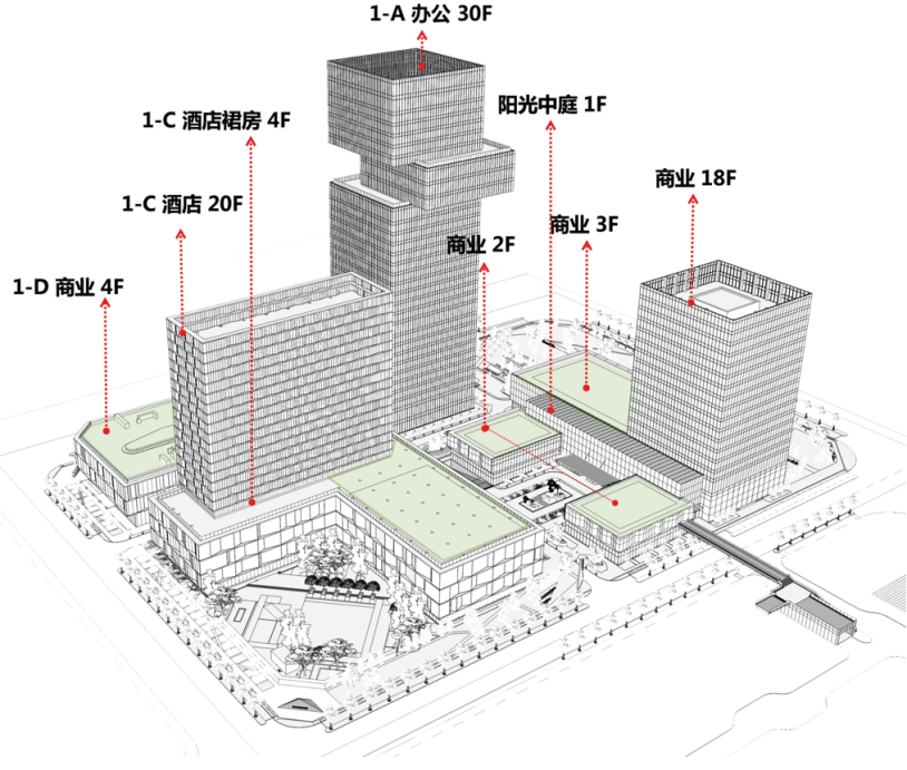 西咸新区丝路经济带能源金融贸易区起步区一期工程景观设计