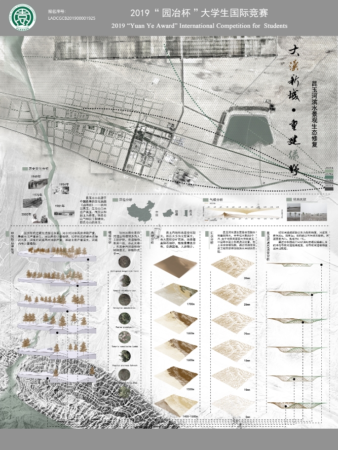 大漠新城•重建绿野——昆玉河滨水景观生态修复