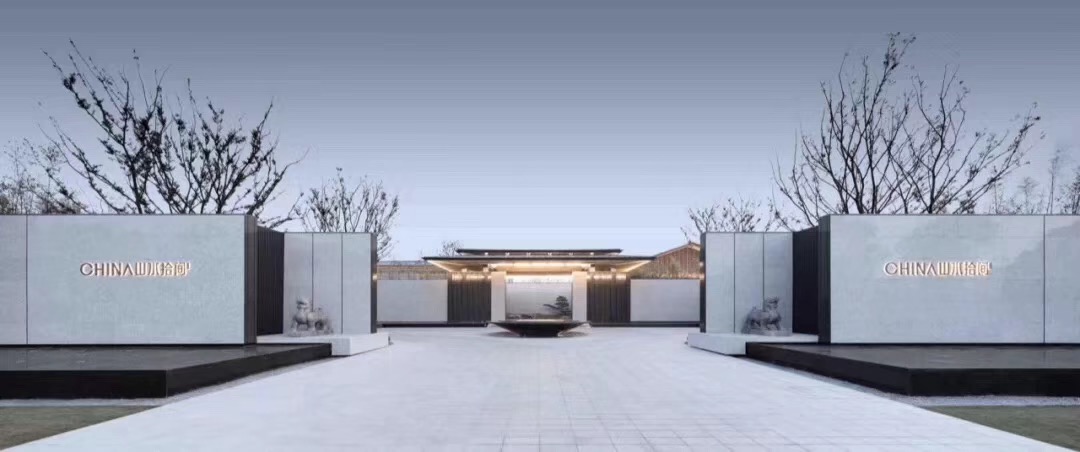 上海崇明平面图和实景图