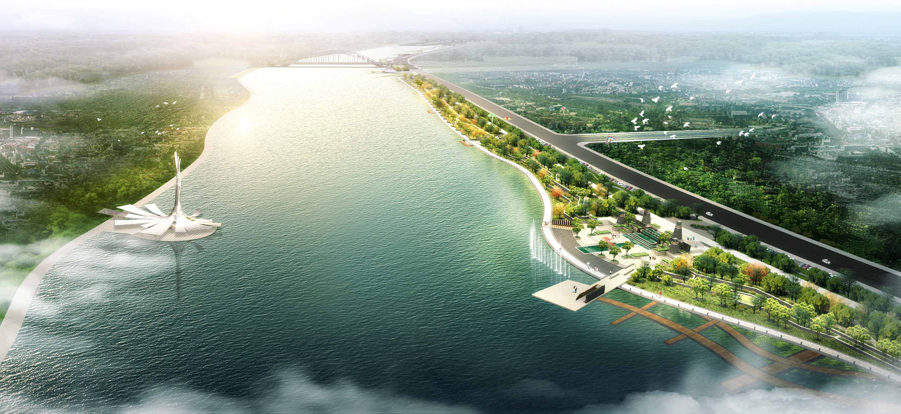 辽宁省兴城市城区河道景观规划设计
