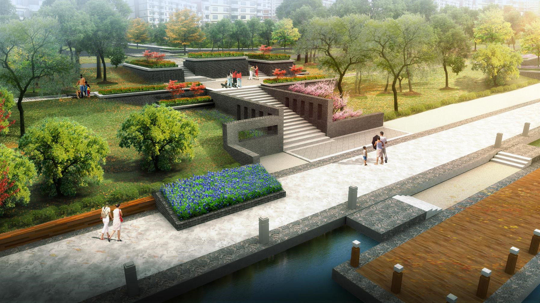 辽宁省兴城市城区河道景观规划设计