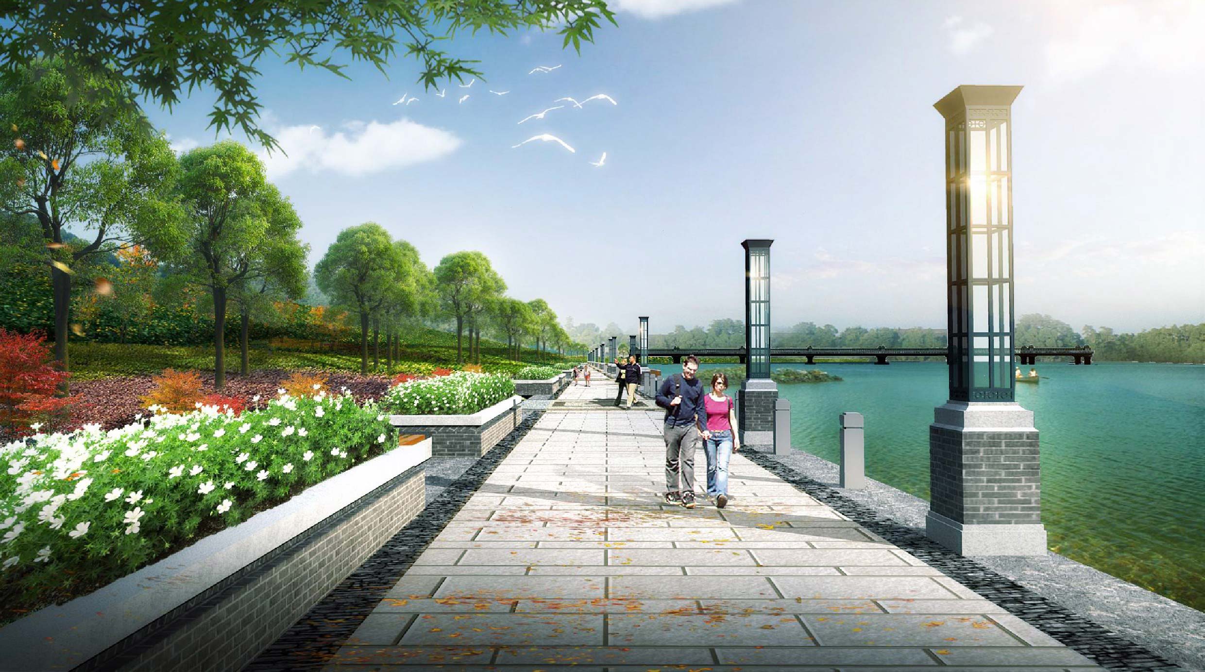 辽宁省兴城市城区河道景观规划设计