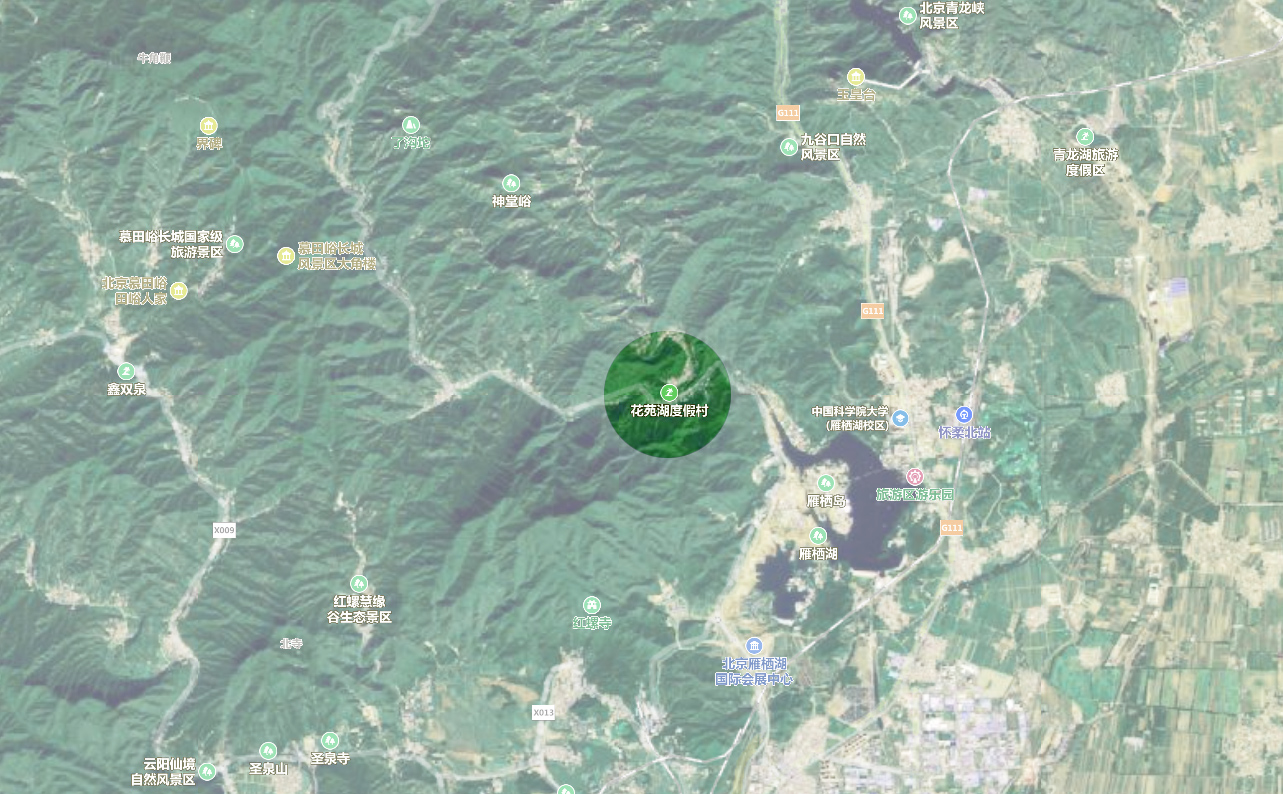 怀柔花苑湖民宿庭院景观设计