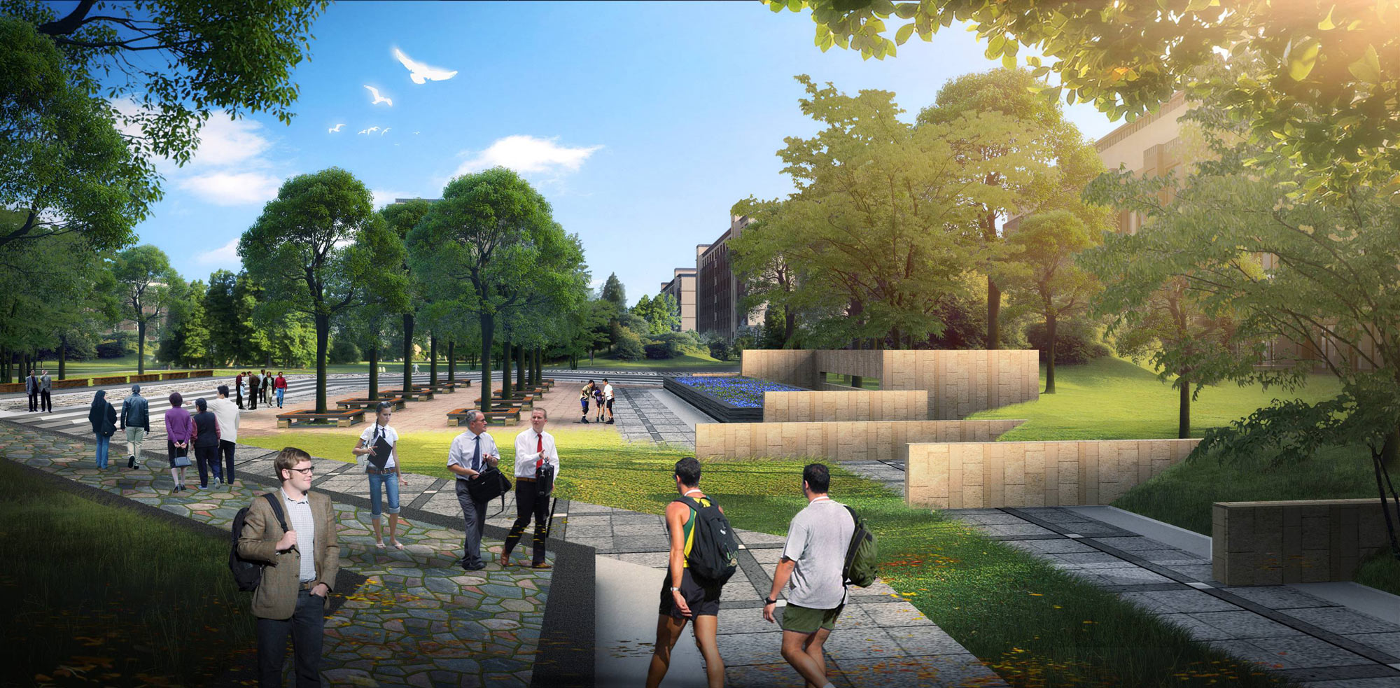 山西医科大学新校区景观设计