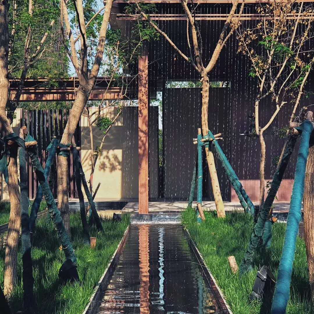 蓝调时光 / 理想海示范区景观