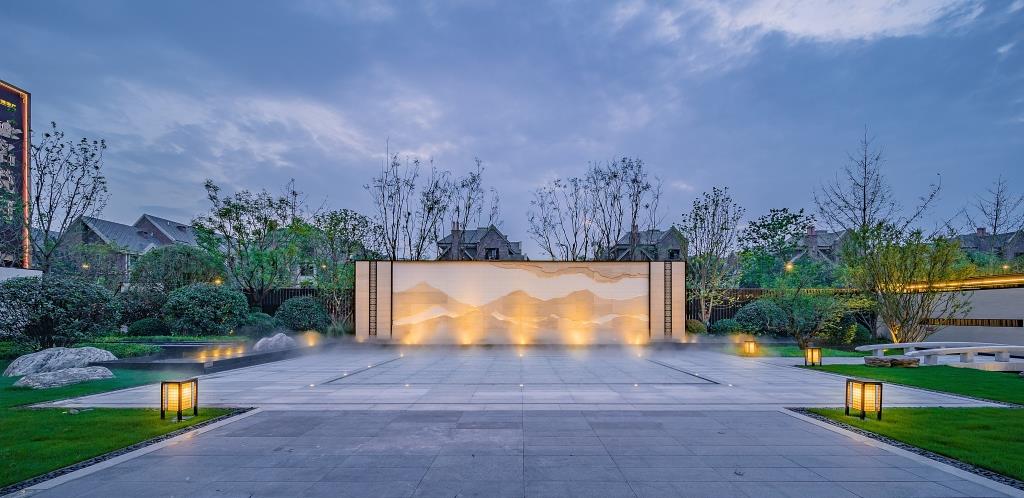电建地产·西安洺悦府示范区景观工程