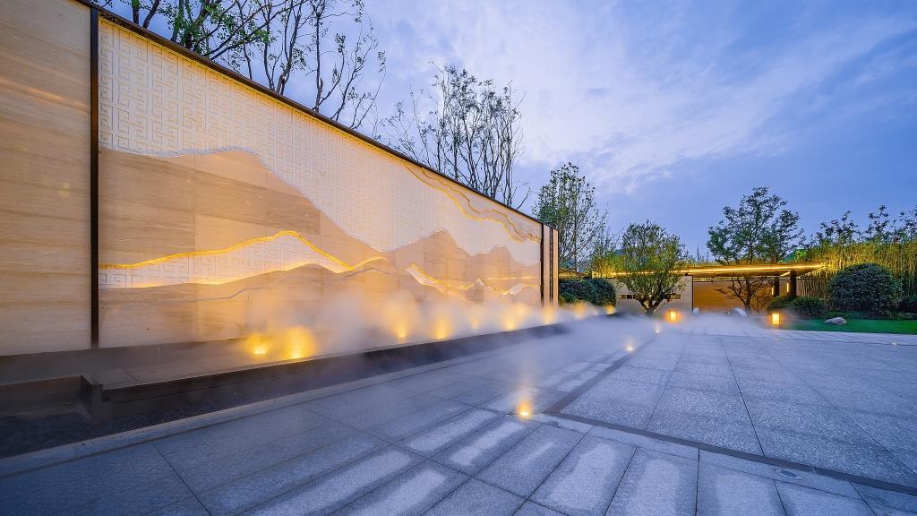 电建地产·西安洺悦府示范区景观工程