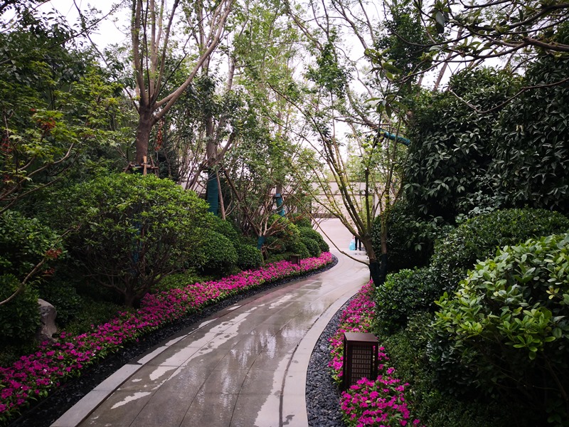 电建地产·郑州泷悦华庭示范区景观工程
