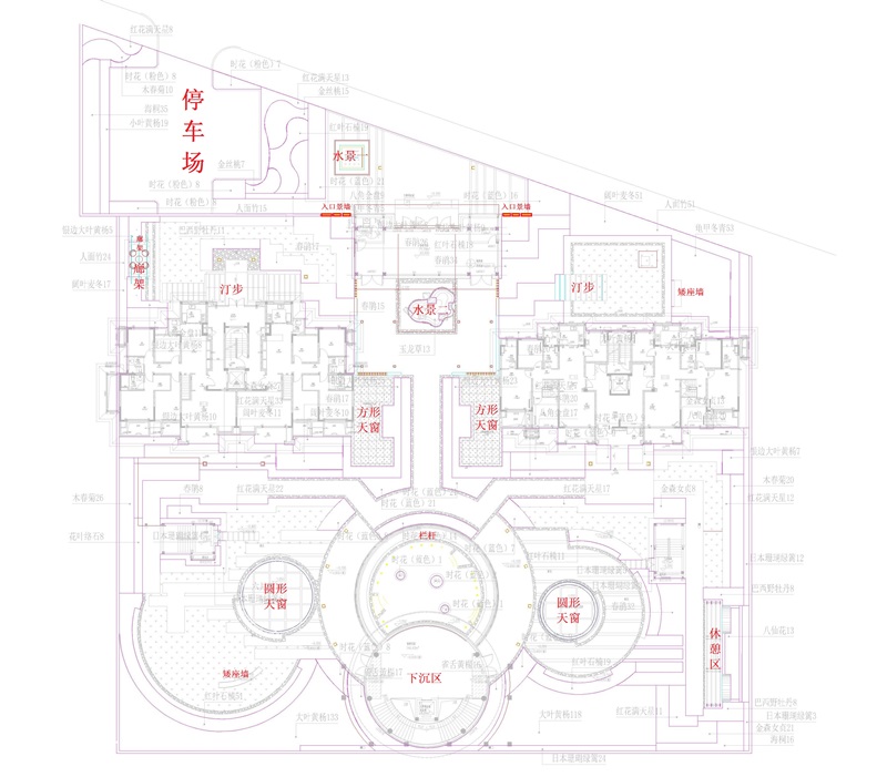 电建地产·成都·洺悦玺小区项目示范区园林景观工程